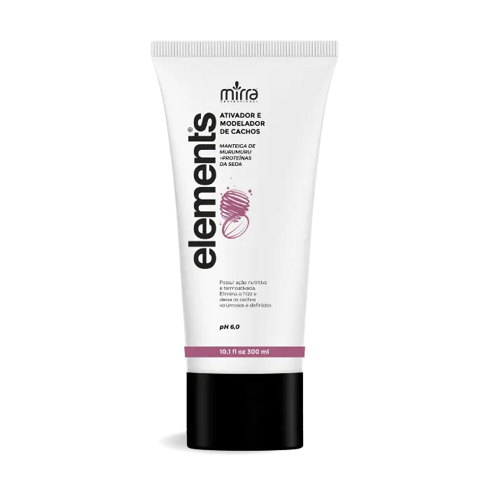 ATIVADOR E MODELADOR DE CACHOS 300ML - ELEMENTS