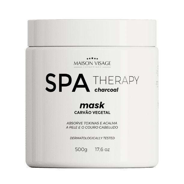 Spa Therapy Charcoal Hair Mask – Professional Deep Cleansing Treatment