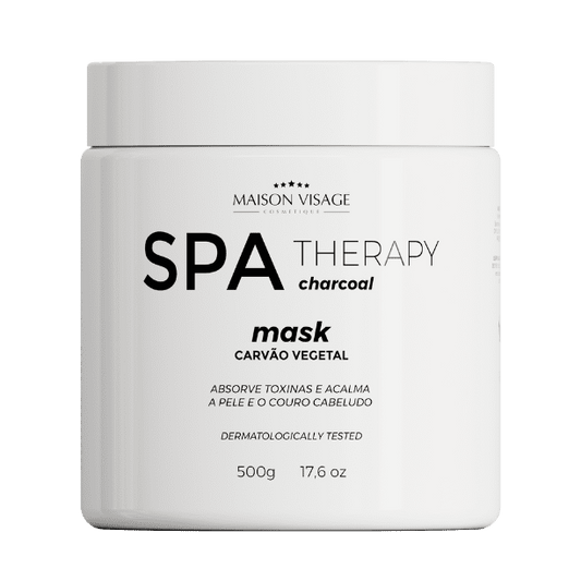 Spa Therapy Charcoal Hair Mask – Professional Deep Cleansing Treatment
